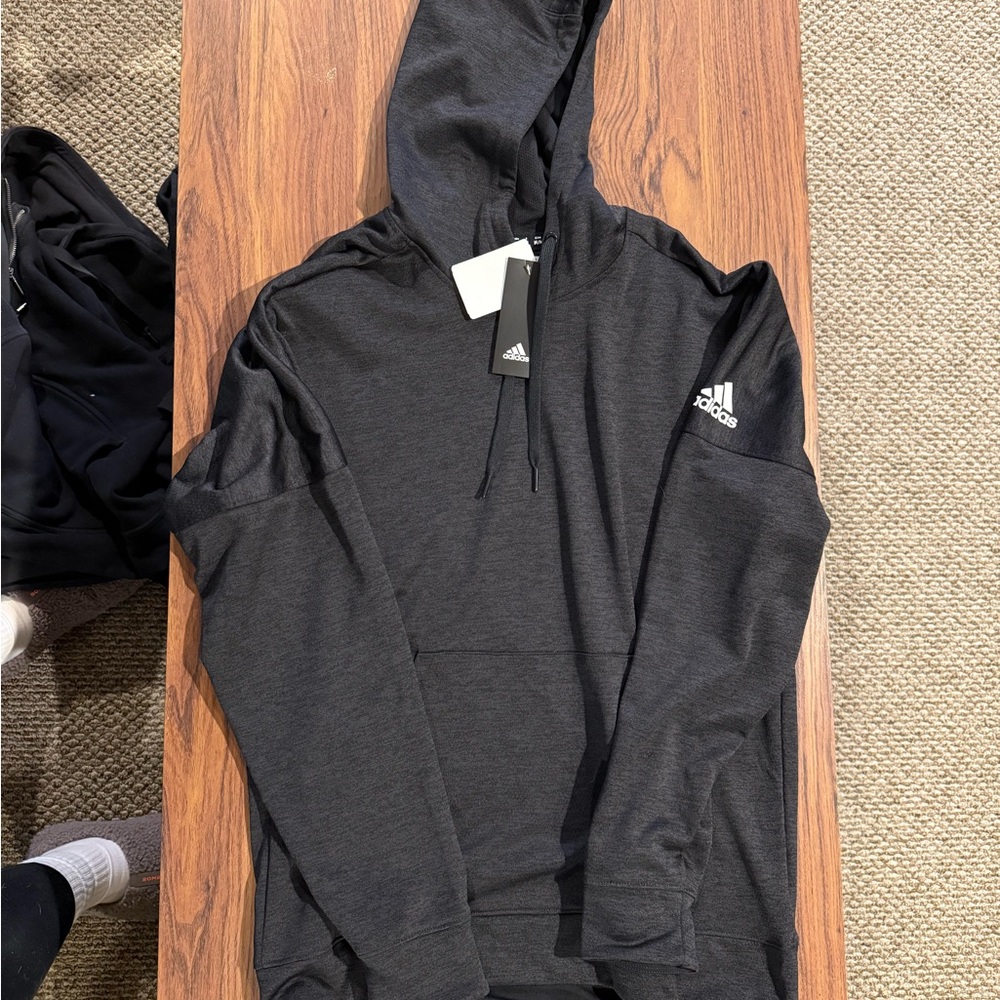 Adidas Black Sweatshirt Hoodie Casual Wear